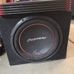 Subwoofer With Car Speakers Amp