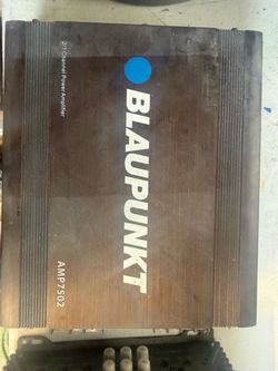 2 blaupunkt amps