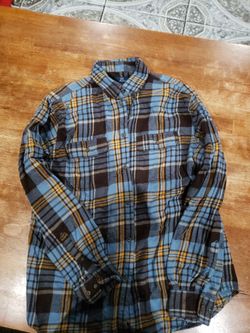 Flanel Size  Large
