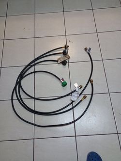 Gas Grill 4 Foot Hose And Adapter Pre Owned