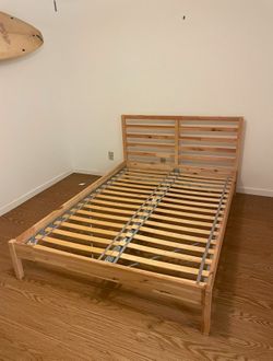 IKEA Tarva full size bed frame
