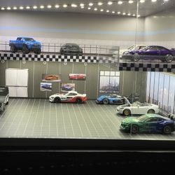 Car Garage Diorama 
