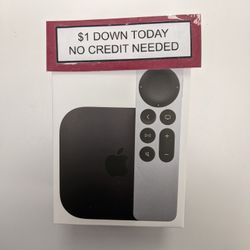 Apple TV 4K New - Pay $1 Today To Take It Home And Pay The Rest Later! 