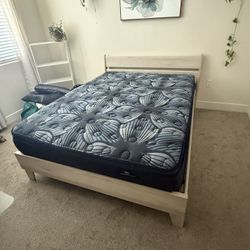 Queen Mattress And Bed Frame 