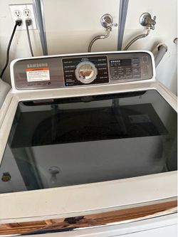 Samsung washer & dryer