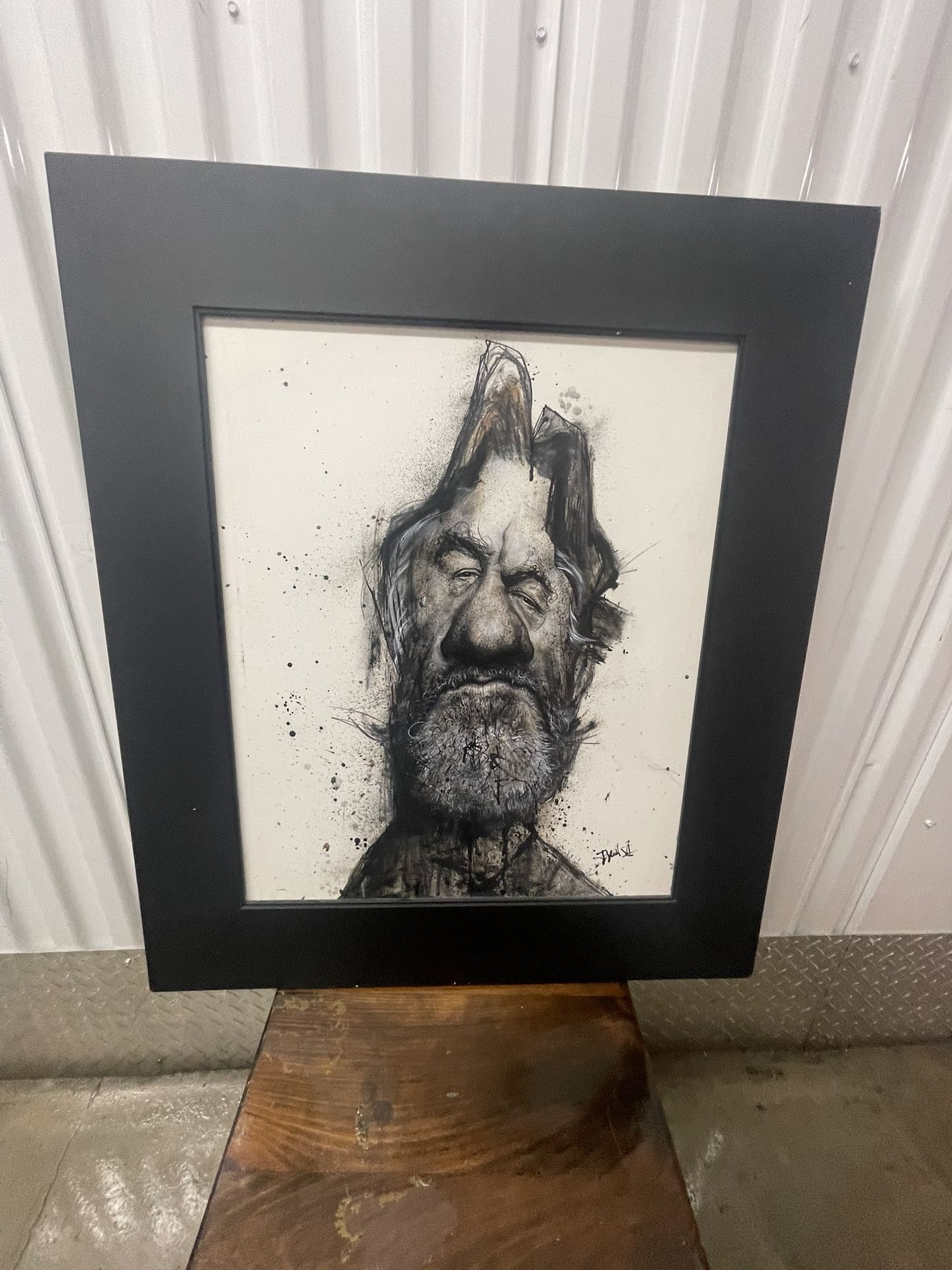 Original Art Work Of Robert Dinero (Not A Print)