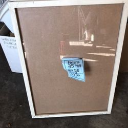 Two display frames six 18 x 20"