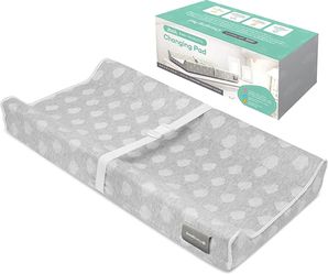 Contoured Changing Pad - Waterproof & Non-Slip, Includes a Cozy, Breathable, & Washable Cover - Jool Baby

