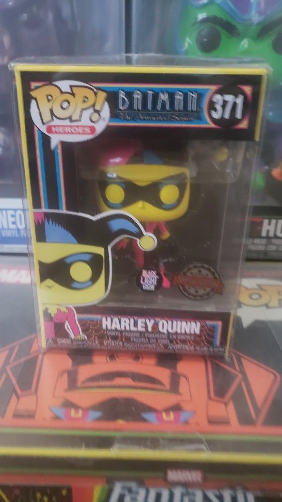 Harley Quinn Funko Blacklight