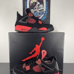 Jordan 4 “Red Thunder❤️⚡️”