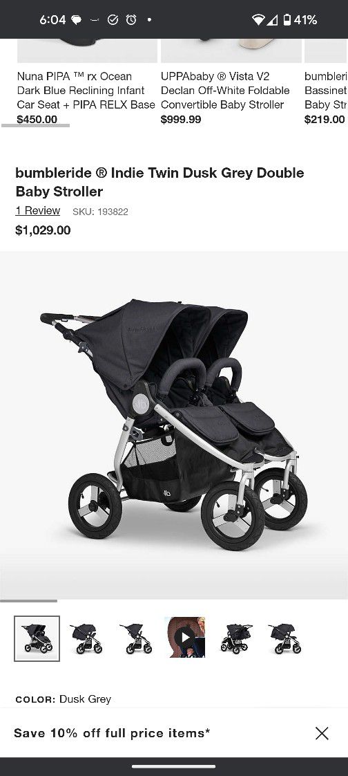 Indie Twin

Double Stroller

