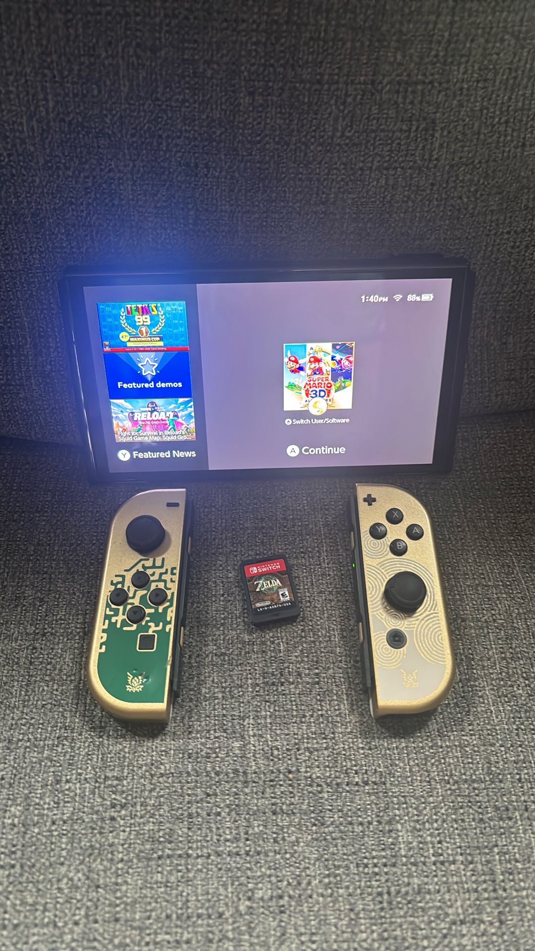 Nintendo Switch Legend of Zelda. Tears of The kingdom