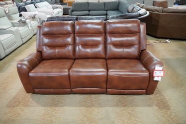 Kuka Leather Power Sofa