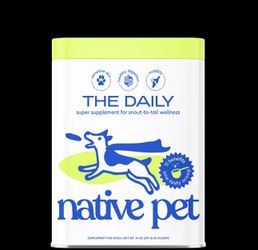 The Daily Native Pet Supplement For Dogs