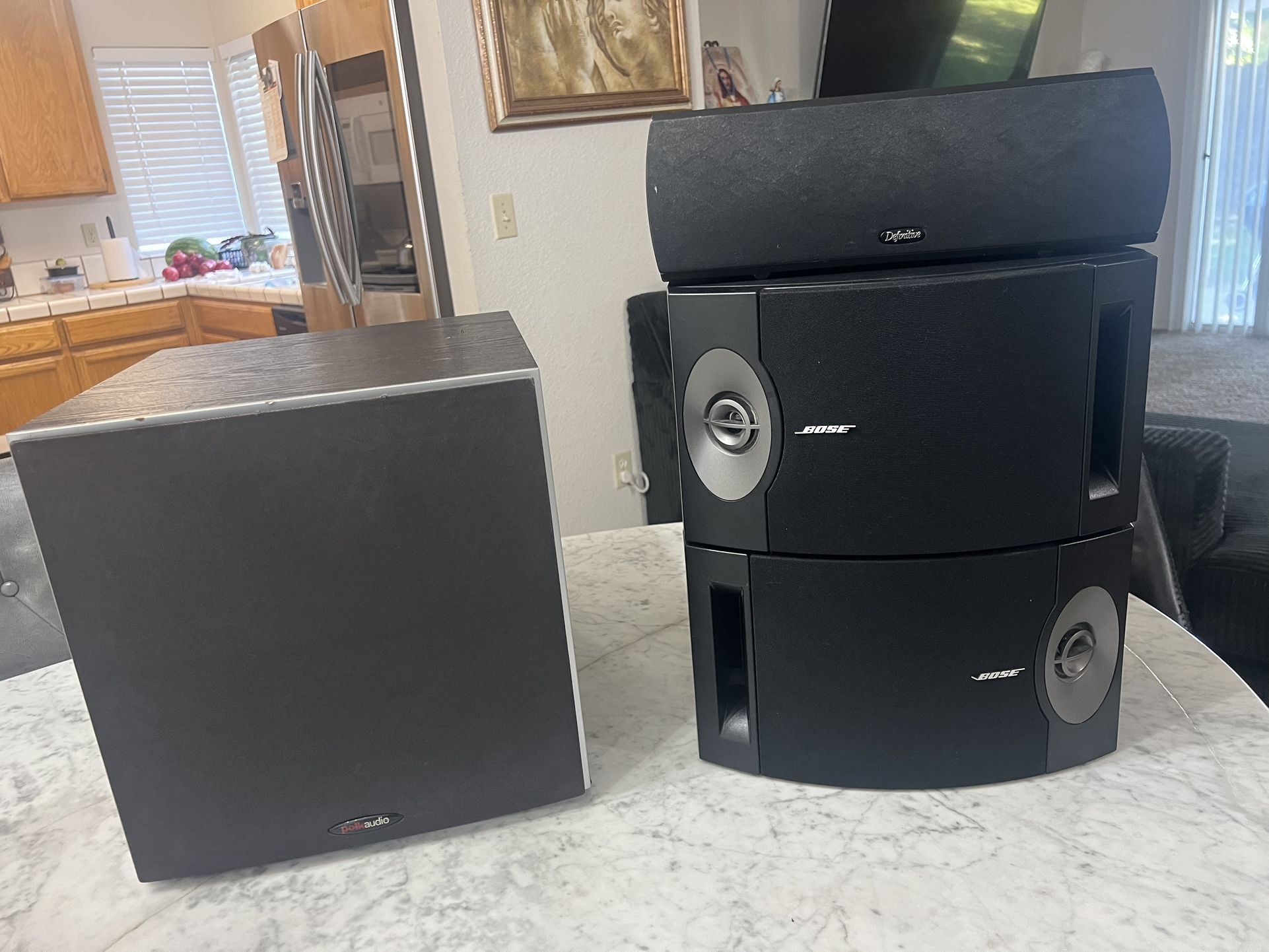 Surround Sound Bose Polk Audio Definitive Technology