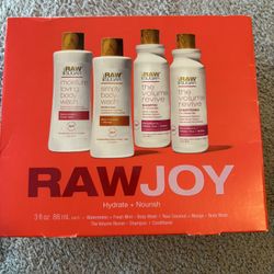 Brand New Sugar RAW Gift Set