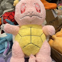 Big Pink Squirtle Plush