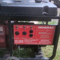 Generac 5,000 Watt Generator