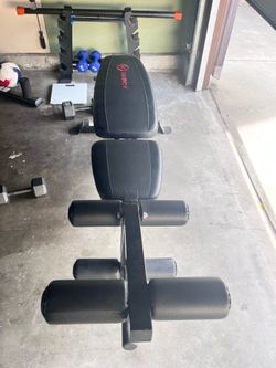 Marcy weight bench