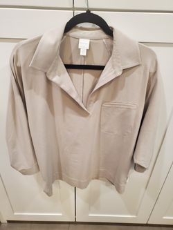 MaxMara Leisure Women's Polo Dolman Sleve Top