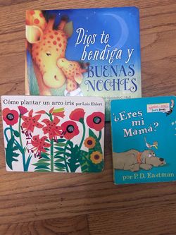 Spanish Children's Board Books Set of 3