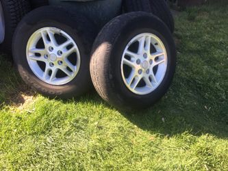 Jeep Cherokee 16inch rims and tires