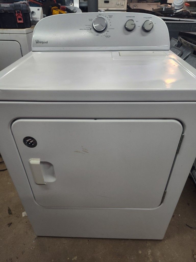 WHIRLPOOL 29" WIDE. 7.0 CU FT CAPACITY 220V ELECTRIC DRYER