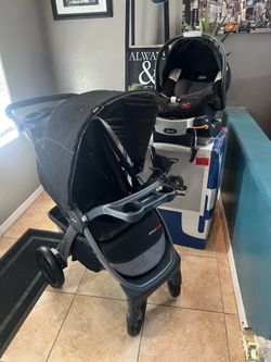 Brand New Chicco Bravo Sport Trio Travel System - Iron