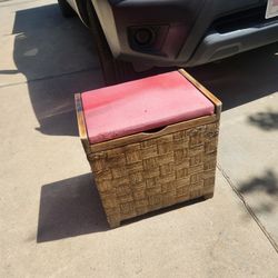 18 x 13 x 19" tall, small sized hamper