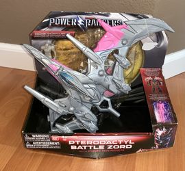 Power Rangers Movie Pterodactyl Battle Zoe’s With Pink Ranger Action Figure