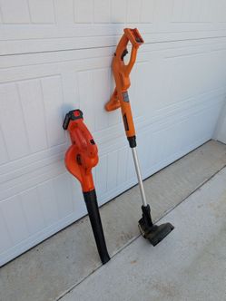 Weed eater and blower