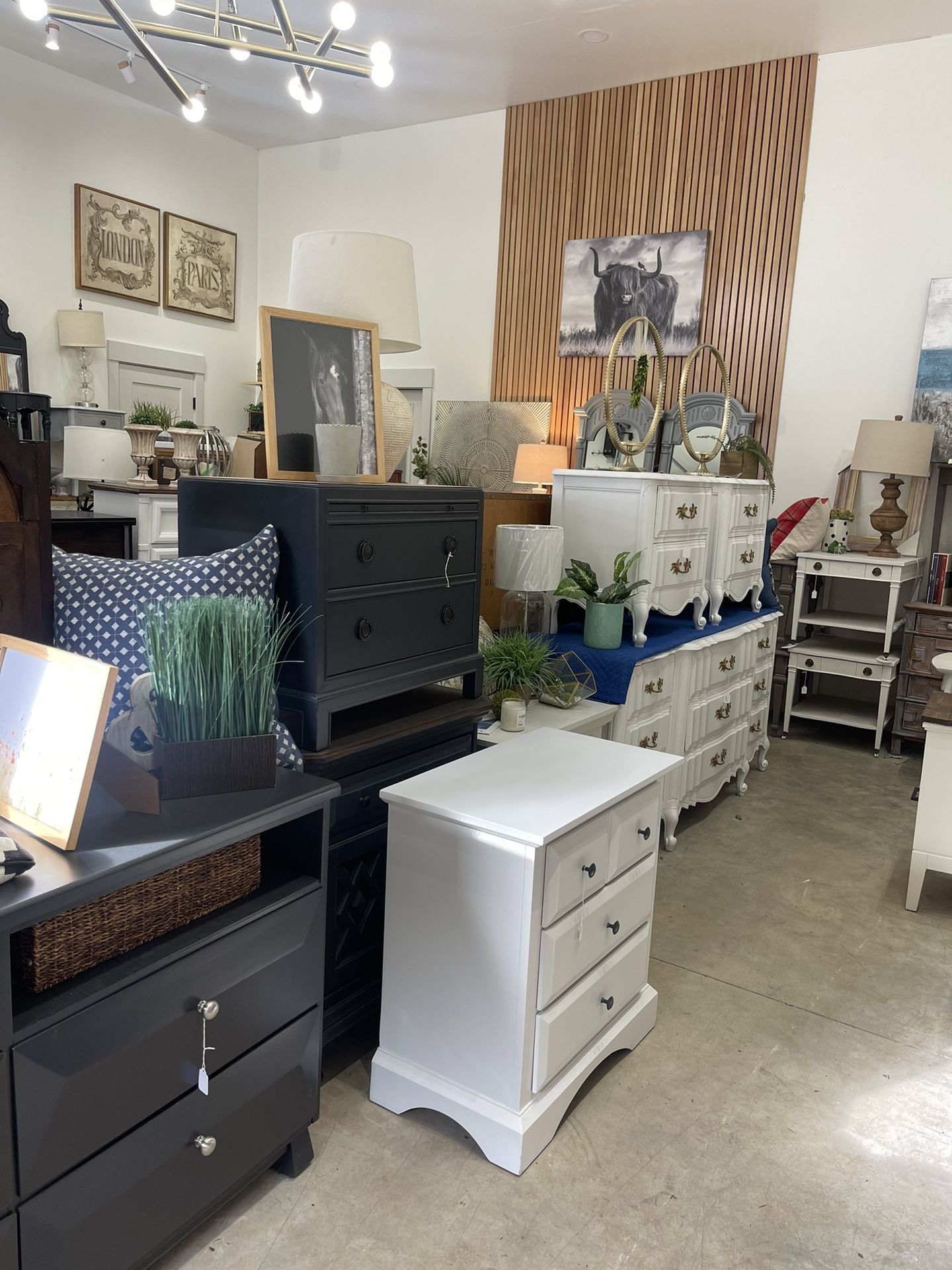 Shop Full Of Side Tables And Dressers
