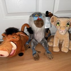 The Lion King Plushies