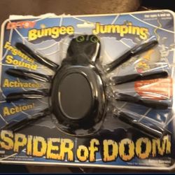 Vintage Halloween Decoration Spider Of Doom Toy Vintage 1995
NEW!
