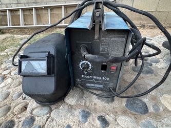 Chicago Electric Easy MIG 100 Welder with Helmet