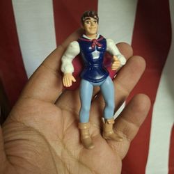Vintage 1993 McDonalds Disney Happy Meal Toy The Prince Charming Figure Sz 3.75”
