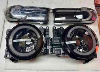 07-14 Toyota FJ Cruiser LED DRL
Headlights Luces Micas Calaveras Faros
Faroles Focos Headlamps