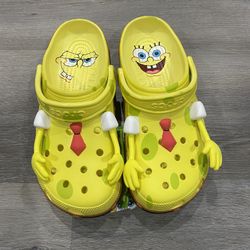 SpongeBob Crocs Size 10 Men
