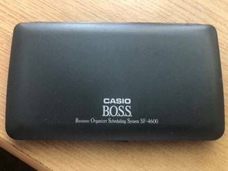 Casio Boss Business Organization scheduling System  SF 4600