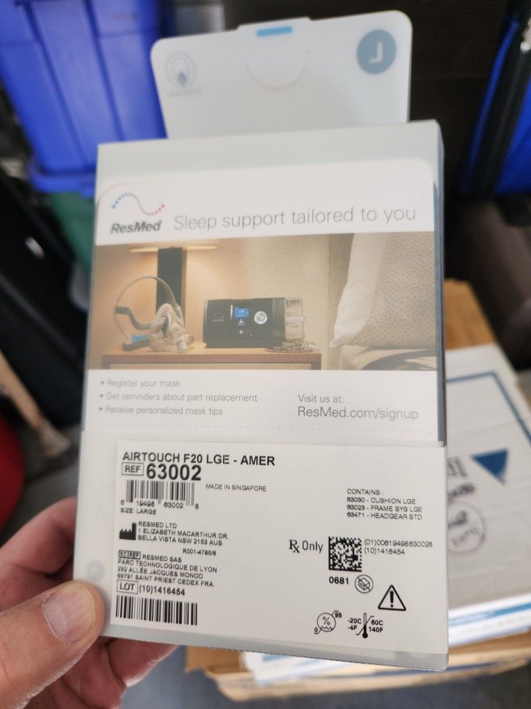 ResMed AirTouch F20 Mask Set