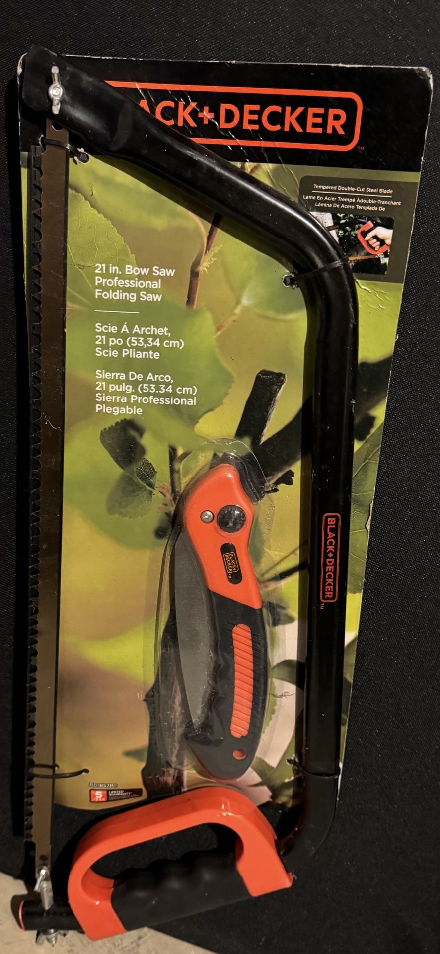 BLACK n DECKER, Bow Saw, Set, NEW