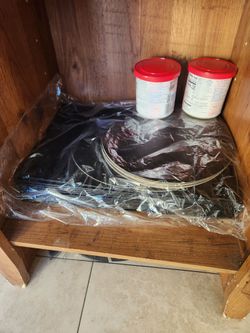 Black cake boxes