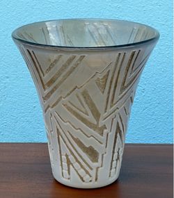 Vintage Daum Nancy Art Deco glass vase