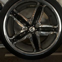 18 “ Rims With Tires 