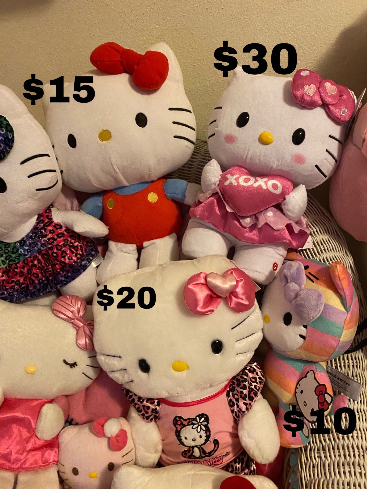 Hello Kitty Plushes