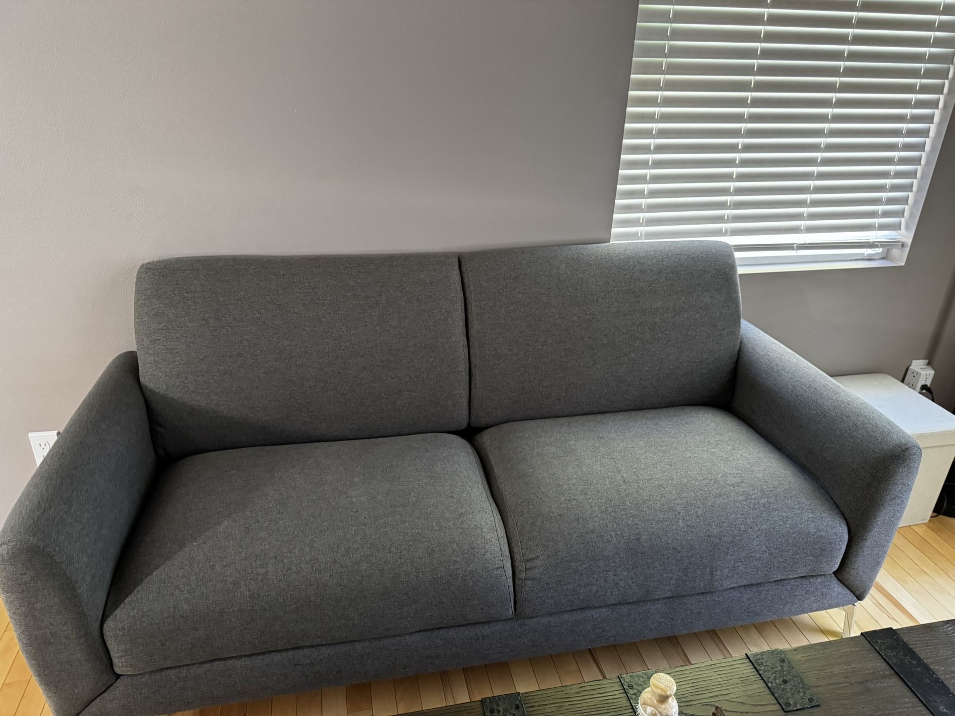 Modern Gray Living Room Set - 3 Pieces - Snohomish