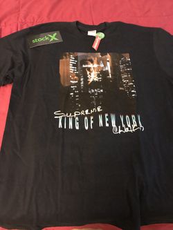 Brand New Supreme King Of New York Shirt Mens Large