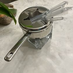 Fondue Set - 1990s NEVER USED
