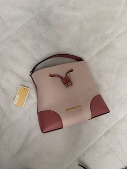 Michael Kors Bucket Bag Pink Two-Tone