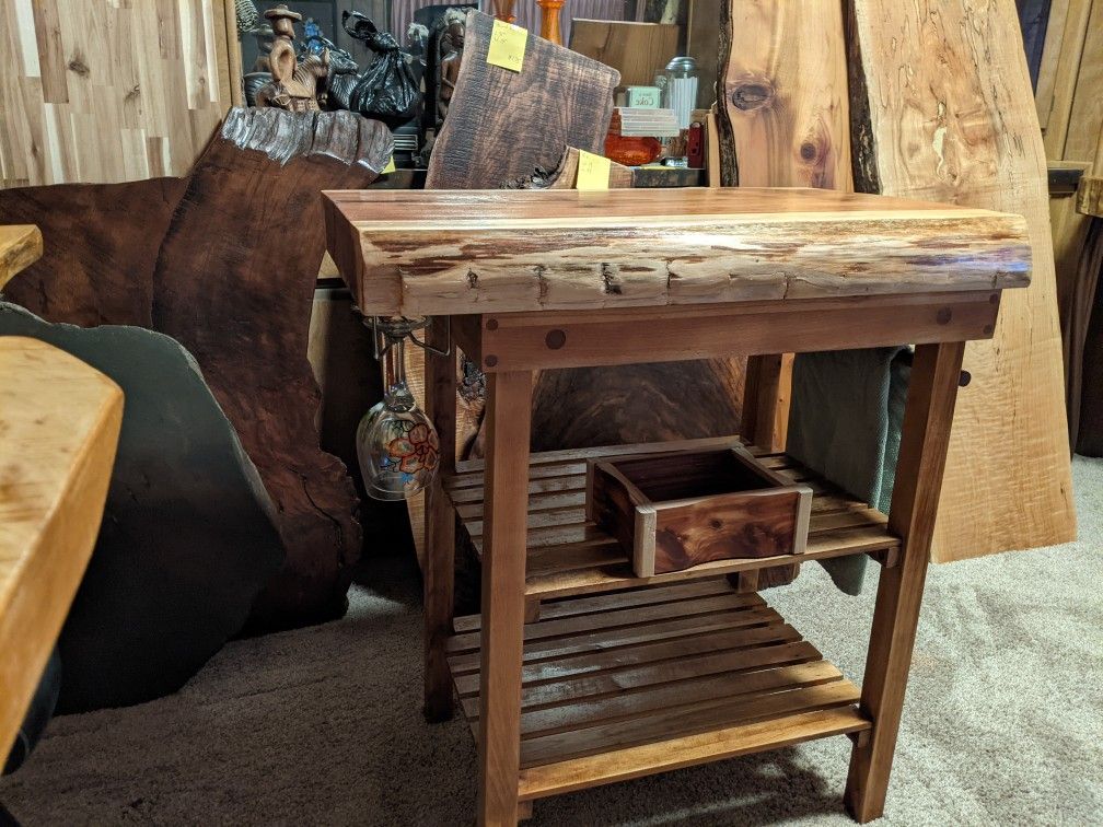 bar cart as kitchen island site pinterest.com